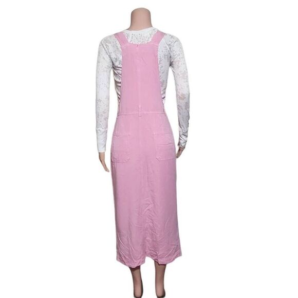 Pulp overall tencel icey rose maxi dress M - Picture 3 of 6